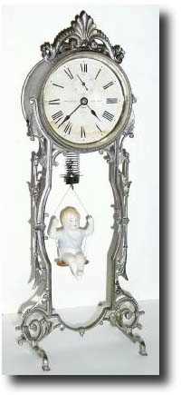 C.1886, Ansonia, "Jumper No. 2" shelf clock — Antique Clocks Price Guide