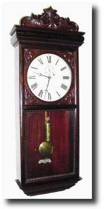 C.1900, Chelsea, "Regulator No. 5" wall clock — Antique Clocks Price Guide