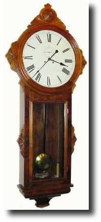 C.1900, Ansonia Clock Co., GENERAL, wall clock — Antique Clocks Price Guide