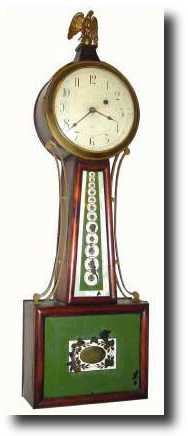 C.1907, Chelsea Weight Banjo clock — Antique Clocks Price Guide