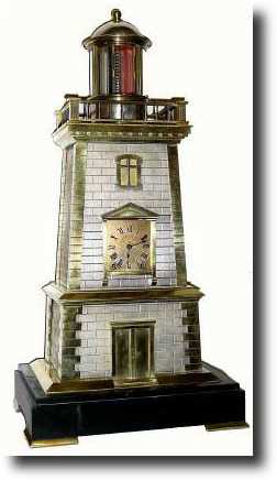 C.1880, French Industrial Series "Lighthouse" Automaton shelf clock — Antique Clocks Price Guide