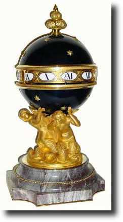 C.1880, French, "Three Mermaids" annular dial clock — Antique Clocks Price Guide