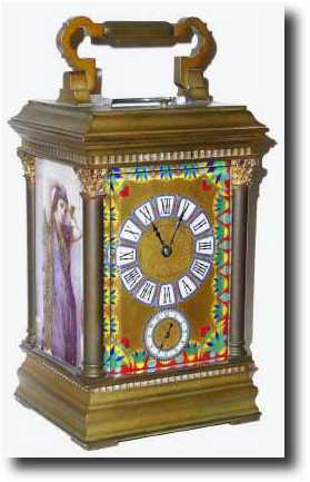 C.1900, French for Bailey Banks and Biddle, Philadelphia, brass cased carriage clock — Antique Clocks Price Guide