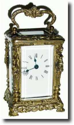 C.1915, Swiss Miniature Carriage clock, time only — Antique Clocks Price Guide