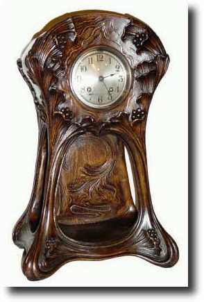 C.1928, Chelsea, Unusual Art Nouveau mantel clock — Antique Clocks Price Guide