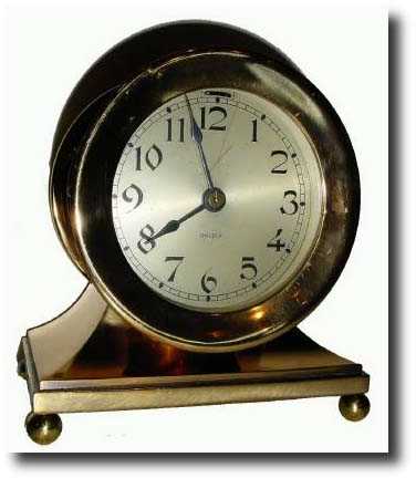 C.1911, Chelsea Commodore shelf clock — Antique Clocks Price Guide