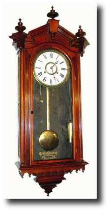 C.1880, Welch, Spring and Co., "Regulator No. 6" wall clock — Antique Clocks Price Guide