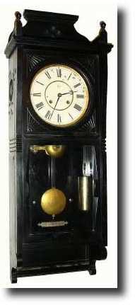 C.1884, Seth Thomas Clock Co., "Flora" wall clock — Antique Clocks Price Guide