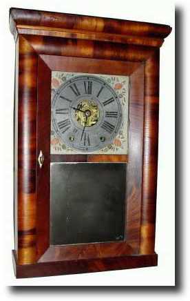 C.1840, E.C. Brewster cornice shelf clock — Antique Clocks Price Guide