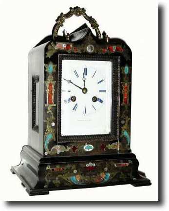 C.1870, Valrey, Paris, French portable clock. — Antique Clocks Price Guide
