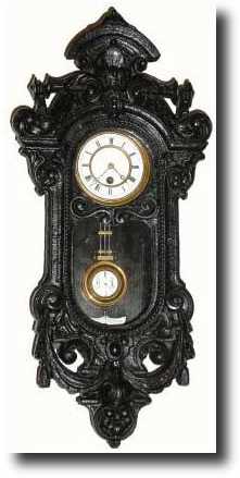 C.1890, German, Miniature 8-Day "R-A" wall Regulator — Antique Clocks Price Guide