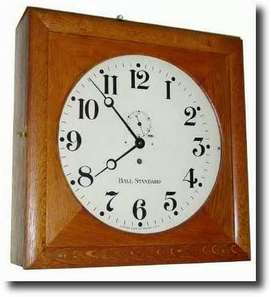 C.1927, Chelsea oak cased lever wall clock — Antique Clocks Price Guide