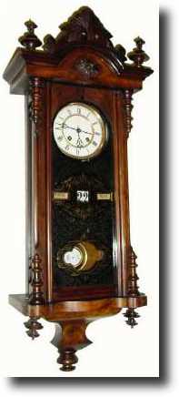 C.1880, German Perpetual Wall calendar clock — Antique Clocks Price Guide
