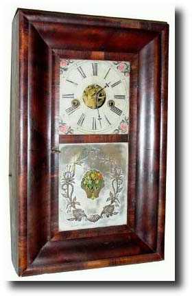 C.1840 Smith and Taylor, New York, N.Y. Miniature 30 hour spring OG clock — Antique Clocks Price Guide