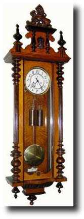 C.1901, German, Gustav Becker, 2-Weight wall regulator clock — Antique Clocks Price Guide