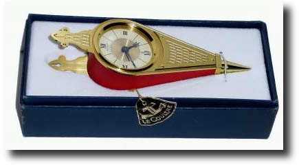 C.1965, Swiss, LeCoultre, BELLOWS novelty clock — Antique Clocks Price Guide