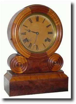 C.1875, E. Ingraham and Co., "Grecian" 8-day shelf clock — Antique Clocks Price Guide