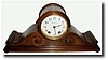 C.1915, Seth Thomas Clock Co., "Peer" Tambour shelf clock