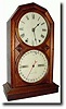 C.1886, Seth Thomas Clock Co., "Parlor Calendar No. 5" Walnut shelf clock.