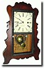 C.1855, E. and A. Ingraham, wall clock