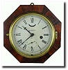 C.1855, C. Jerome, 30-hour marine wall clock