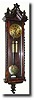 C.1860, German, Gustav Becker, 2-Weight regulator wall clock