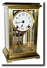 C.1915, Ansonia DORVAL crystal regulator shelf clock