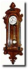 C.1880, French, Japy Freres, Walnut Wall regulator wall clock