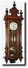 C.1901, German, Gustav Becker, 2-Weight Vienna Regulator wall clock