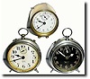 C.1920-25, a lot of 3 American alarm clocks