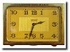 C.1925 (dated), Swiss, Small Gilded Bronze desk clock