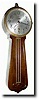 C.1930, Sessions lever movement "Lyre" style wall clock