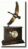 C.1970, Chelsea "Manhattan" time only screw bezel timepiece shelf clock