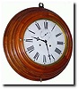 C.1880, Welch, Spring and Co., "Gallery, B.W." wall clock