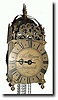 C.1950, English Lantern shefl Clock