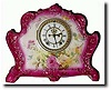 C.1900, Ansonia Royal Bonn "La Rita" shelf clock