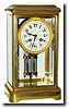 C.1900, French, Mougin, Crystal Regulator shelf clock