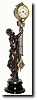C.1885, Ansonia, "JUNO" Cannister Swing Clock