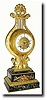C.1870, French, Lyre Form Mantel clock