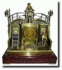 C.1890, French, "Ship's Quarter Deck" Automata clock from the Industrial Series