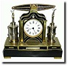 C.1880, French Industrial Series Automaton "Beam Engine" clock