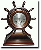 C.1925, Chelsea "Yacht Wheel" Ship's Strike shelf clock