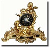 C.1870, French, Figural Clock in the style of Louis XVI