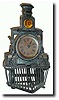 C.1886, Ansonia Novelty clock No. 44, Locomotive