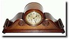 C.1916, Chelsea Mahogany tambour clock, "Babro No. 32"