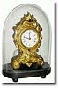C.1850 Chauncey Jerome brass front Tick-Tack mantel clock