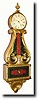 C.1950, Mass Area, a well made lyre clock