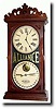 C.1880, Ithaca Clock Co., "No. 10. Farmer's" calendar advertising clock