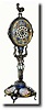 C.1845, Austrian, Miniature Desk Clock