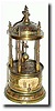 C.1890, French, Conical (rotary) Pendulum Annular dial alarm clock